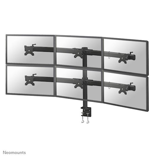 Newstar Stand Desk Mounted for 6 Monitors up to 27" (FPMA-D700D6)