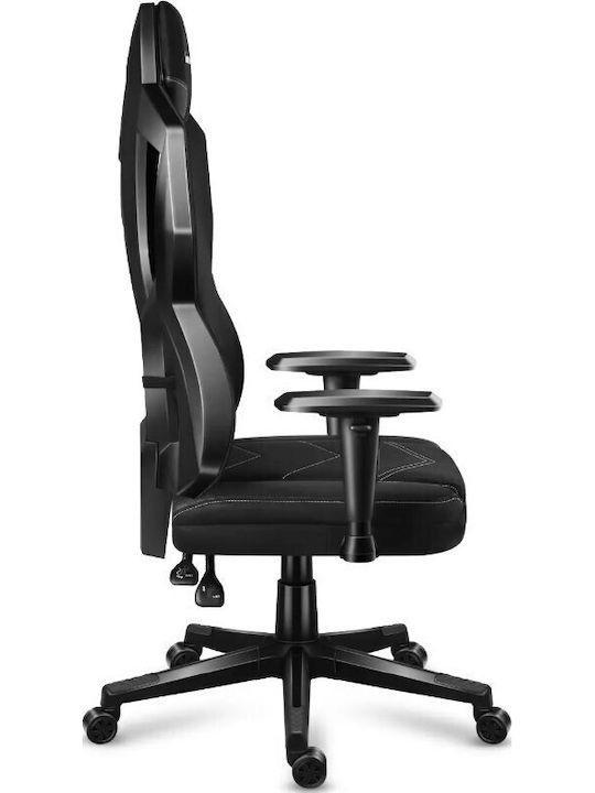 Huzaro Combat 6.2 Fabric Gaming Chair with Adjustable Armrests and RGB Lighting Black
