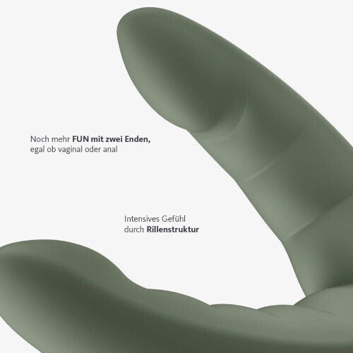 Silicone Doppeldildo Grün