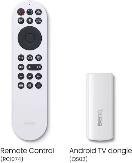 BenQ TK710STi 9H.JSK77.17E 3D Projector DLP (DMD) 4K Ultra HD Laser with Built-in Speakers White