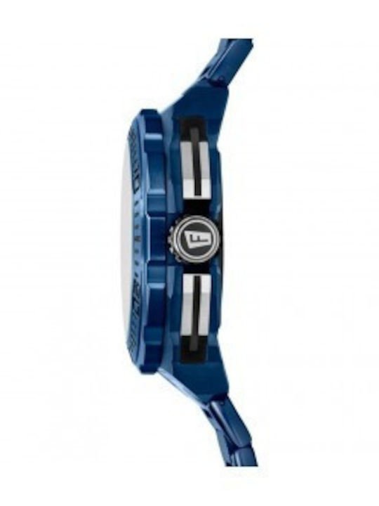 Festina Bike Diver Ρολόι Μπαταρίας με Μεταλλικό Μπρασελέ