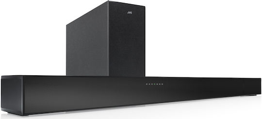 JVC TH-E434B Soundbar 3.1 Bluetooth και HDMI 200W με Τηλεχειριστήριο Μαύρο