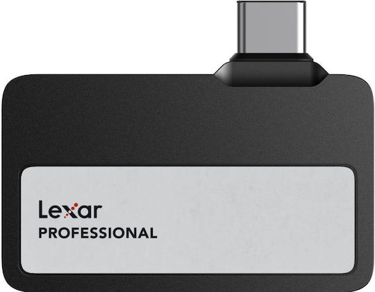 Lexar 2TB USB 2.0 SSD Stick με σύνδεση USB-C Ασημί