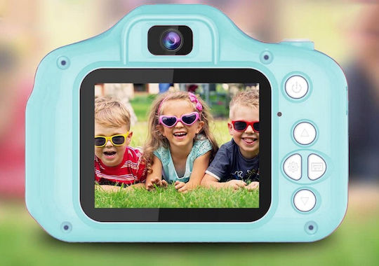 MalPlay Compact Φωτογραφική Μηχανή 3MP με Οθόνη 2" Ροζ