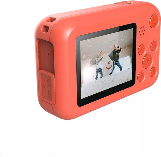 SJCAM FunCam Action Camera Full HD (1080p) με Οθόνη Κόκκινη