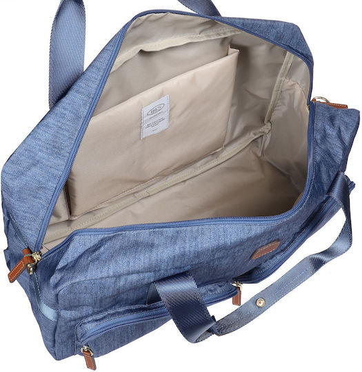 Bric's Milano Sack Voyage Blue Fabric L46xW22xH24cm