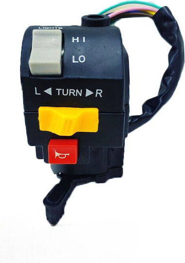 Motobert Comutator Motocicletă Comutator Volan Stâng pentru Yamaha Crypton-R 105/115 & Y125Z