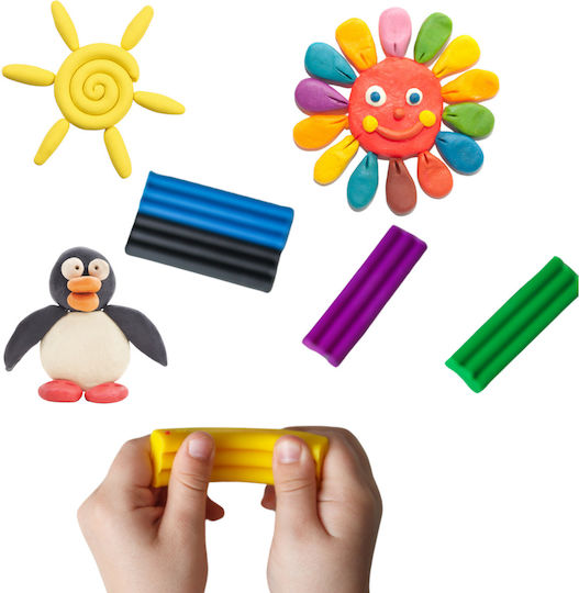 Okto Plasticină - Joc Pentru 3+ Ani 15 Bucăți