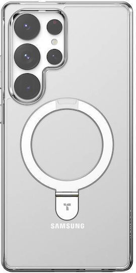 Torras Ostand Back Cover Silicone Transparent (Galaxy S25 Ultra)