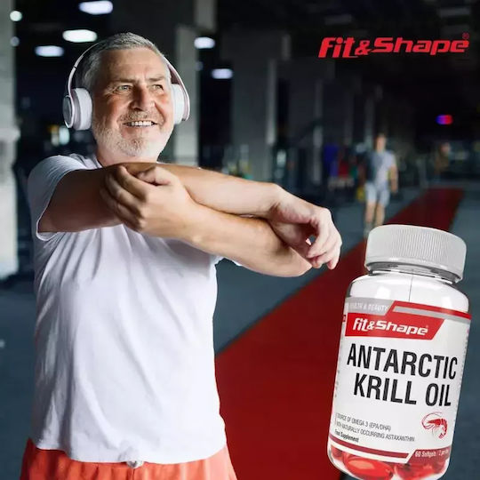Fit & Shape Antarctic Krill Oil 500mg 60 μαλακές κάψουλες