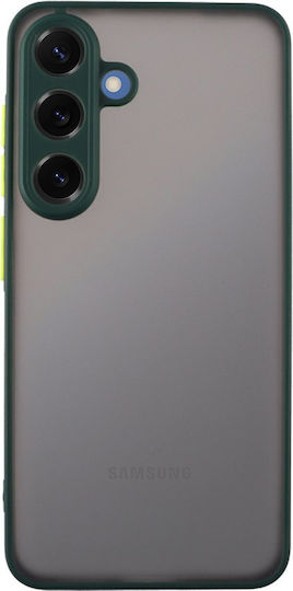 Lime Hardshell Fusion Full Camera Protection Back Cover Silicone Green (Galaxy S25)