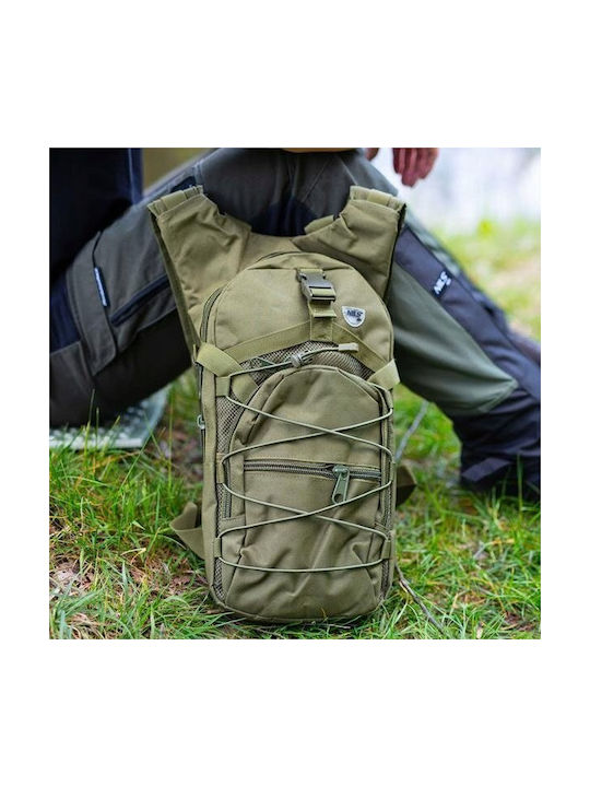 Nils Ορειβατικό Σακίδιο 15lt Αδιάβροχο Πράσινο Daypack