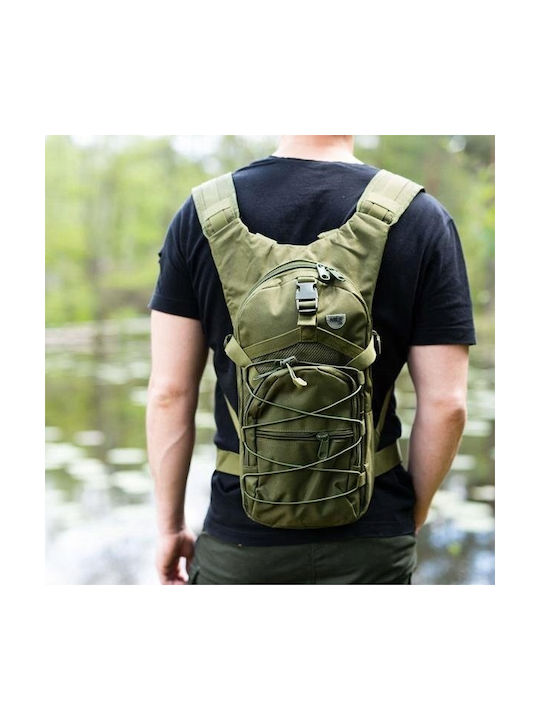 Nils Ορειβατικό Σακίδιο 15lt Αδιάβροχο Πράσινο Daypack