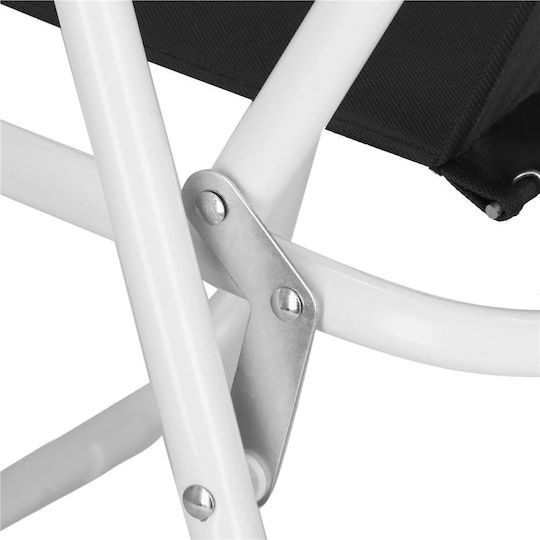 Chair Beach Black 52x73cm