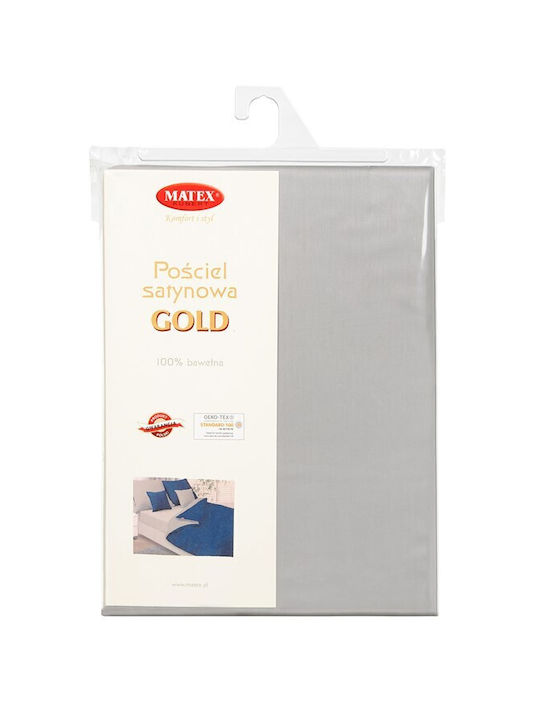 Matex Set Husă de Pilotă Bumbac Single cu Față de Pernă 160x200 Gray/navy