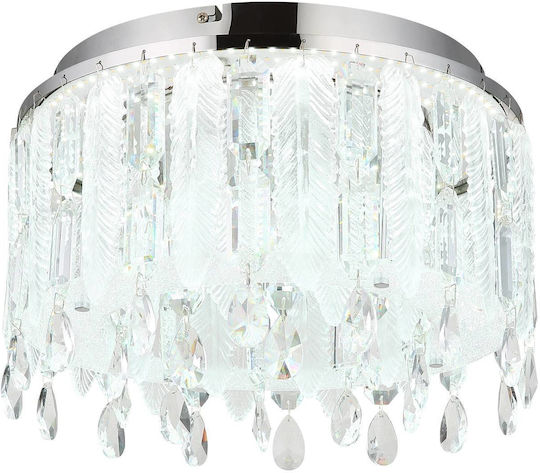 Globo Lighting Πλαφονιέρα Οροφής Διάφανη