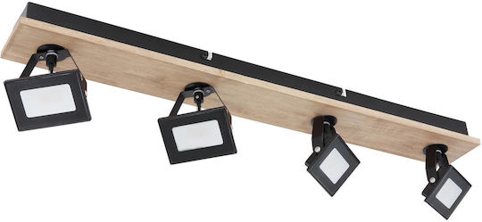 Globo Lighting LED Топло бяло Спот с 4 Светлини