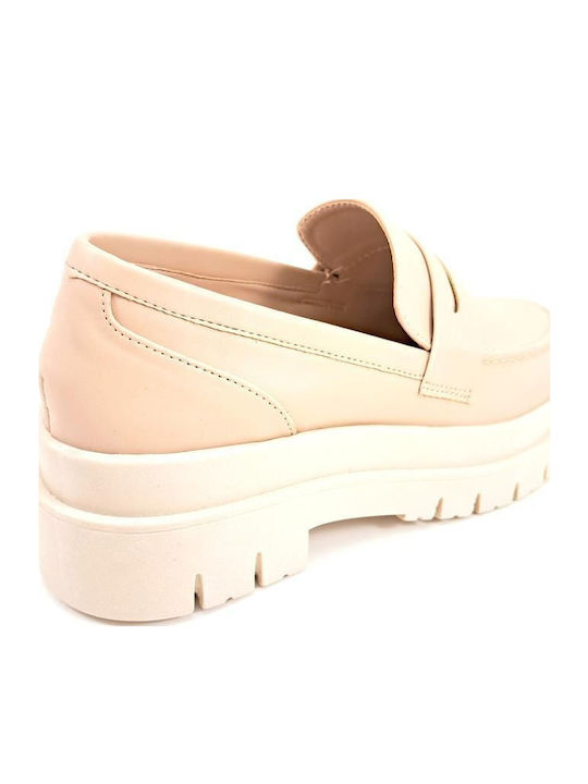 Women's Moccasins in Pink Color