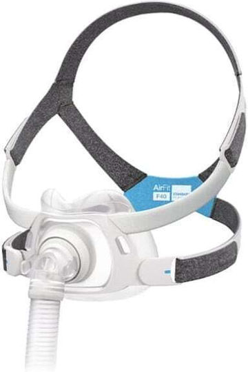 ResMed Airfit F40 Στοματορινική Μάσκα για Συσκευή CPAP airfit-f40-QuietAir