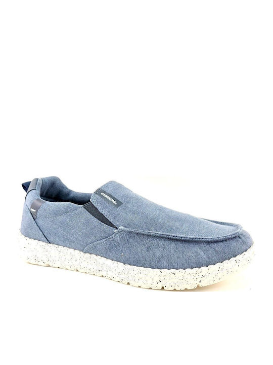 Men's Canvas Slip-Ons Blue