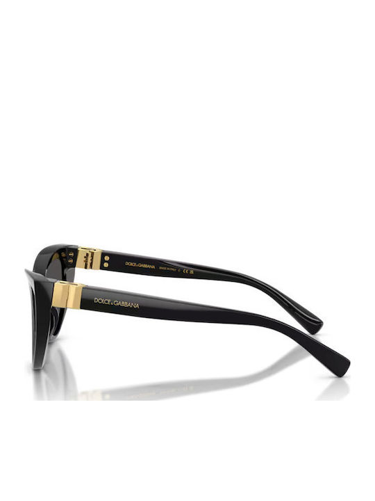 Dolce & Gabbana Γυναικεία Γυαλιά Ηλίου με Μαύρο Κοκκάλινο Σκελετό και Γκρι Φακό DG4497 501/87