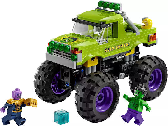 LEGO Marvel The Hulk Truck vs. Thanos για 7+ Ετών 229τμχ