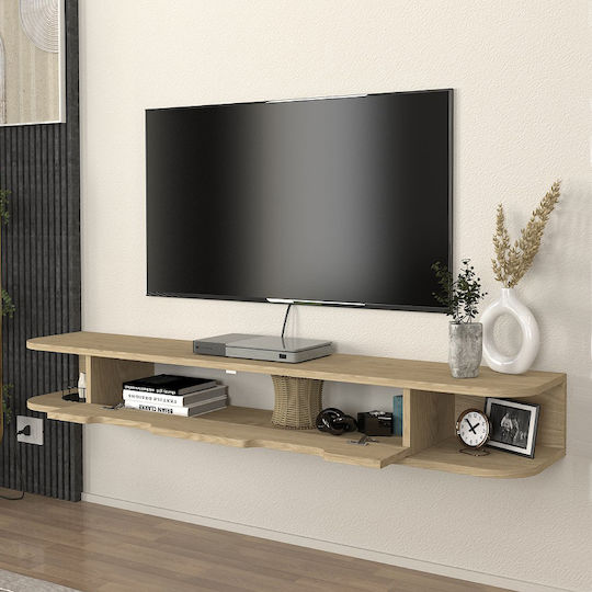 Noland Επιτοίχιο με Φωτισμό Led Rota Oak 150x35x19.2εκ. Noland Επιτοίχιο με Φωτισμό Led Rota Oak 150x35x19.2εκ.