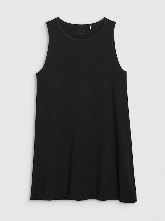 Καλοκαιρινό Mini Φόρεμα Total Black