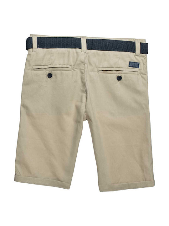 Șort/Salopetă Copii din Material Textil Bej