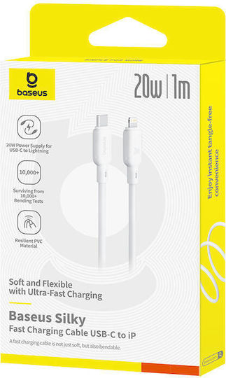 Baseus Series USB-C to Lightning Cable 20W Λευκό 2m (P10377700213-01)