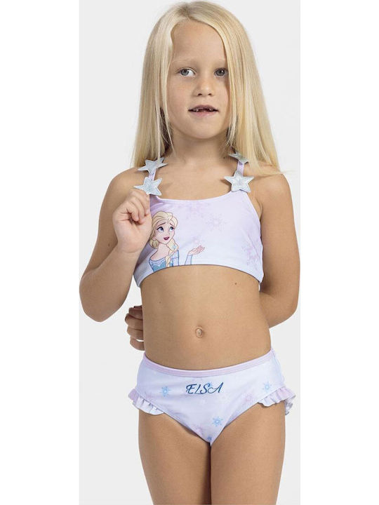 Cerda Frozen Kinder Badebekleidung Bikini Hellblau