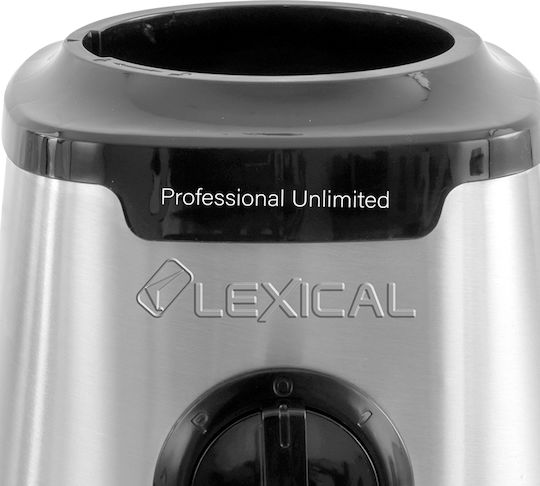 Lexical Μπλέντερ με Πλαστική Κανάτα 1.5 lt 600W Γκρι LBL-1530