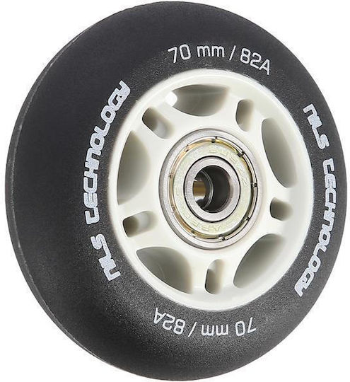 Pu 70x24 82a Black Matte 4 Pcs + Abec-9 8 Pcs Nils Extreme Set