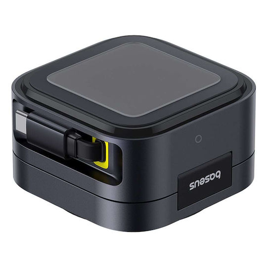 Baseus Wireless Charger Qi2 and Cable USB-C 67W Blacks (Picogo)