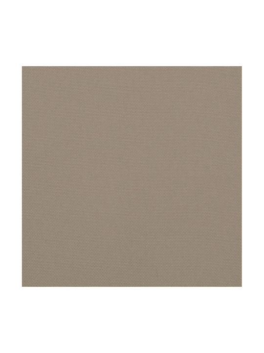 vidaXL Waterproof Garden Chair Cushion Taupe 4 Pieces 40x40cm