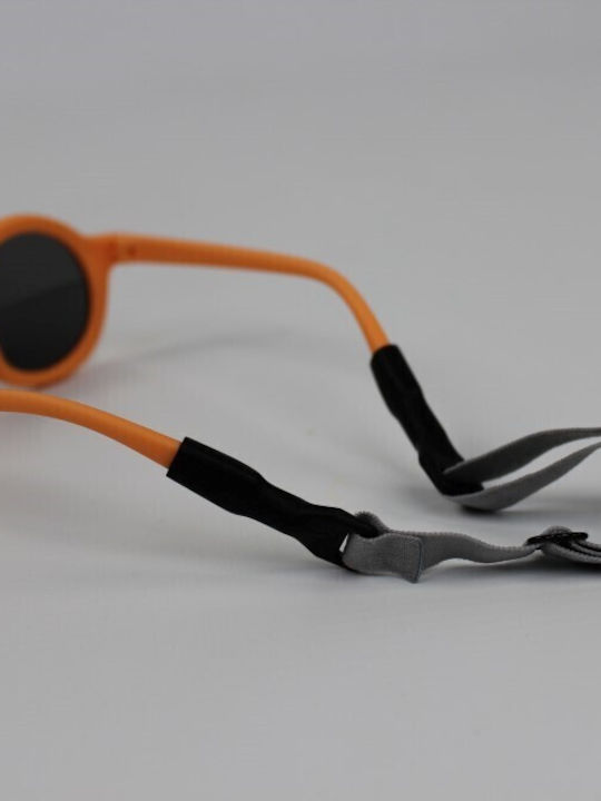 Bbluv Solar Round Kids Sunglasses With Polarized Orange Lens