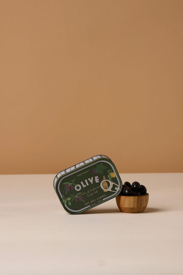 Fig & Olive Φυτικό Κερί 127gr Μεταλλικό Δοχείο-κονσέρβα Bistro Olive Paddywax