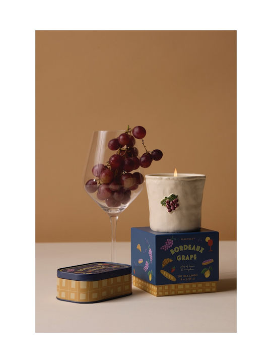 Bordeaux Grape Φυτικό Κερί 226gr Κεραμικό Δοχείο Bistro Grapes Paddywax