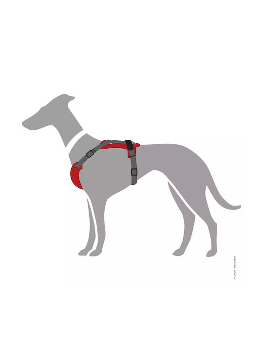 Δερμάτινο Σαμαράκι Hunter Aalborg Mixed Medium Large Red/grey Hunter