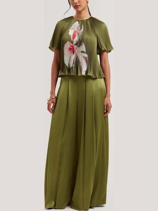 Damen T-Shirt Green