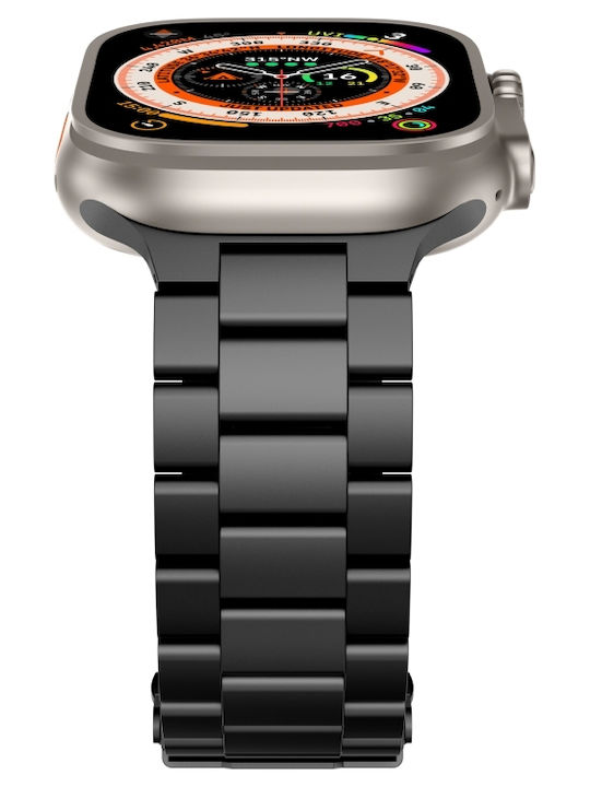 Apple Watch Series 10 46mm Metal Alloy Titanium Bezel Three Beads Black