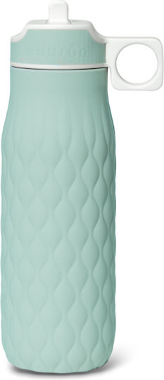 Nuuroo Nima Kinderflasche Silikon Grün 400ml
