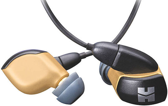 HiFiman Re2000 Gold Pro Version In-ear Handsfree Ακουστικά με Βύσμα 3.5mm Χρυσό