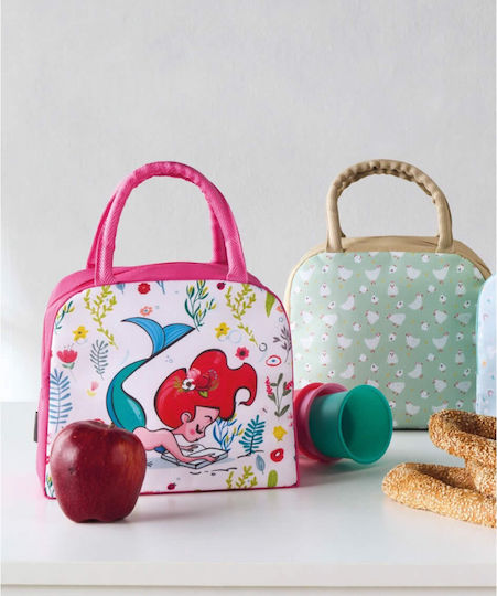Kentia Pady Σχολική Ισοθερμική Θήκη Φαγητού Ροζ 19x13x23cm