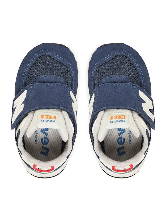 Kinder Sneakers mit Klettverschluss Blau