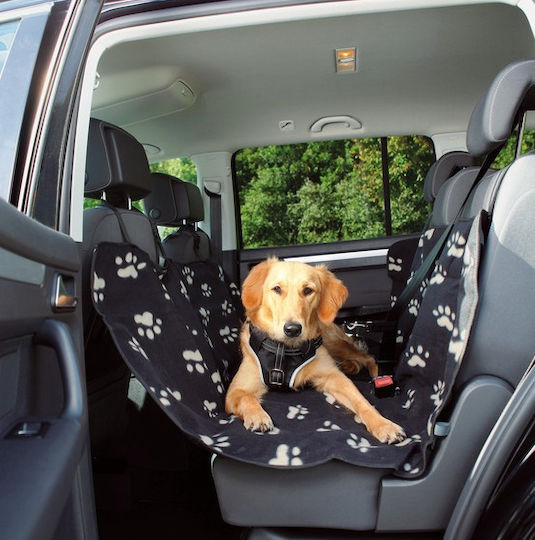 Trixie Seat Cover Car for Dog 1.4x1.45m Black / Beige Black