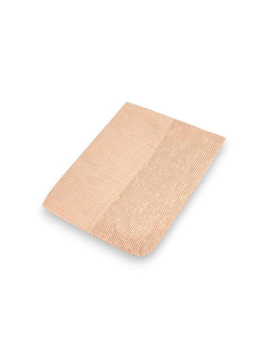 Nobodinoz Στρωματάκι με Κάλυμμα από Ύφασμα Powder Pink 50x70cm