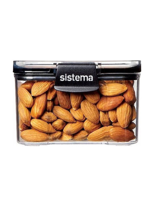 Sistema Δοχείο Φαγητού Πλαστικό Μαύρο 460ml