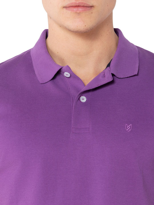 Polo Μπλούζα Κοντομάνικη Μωβ