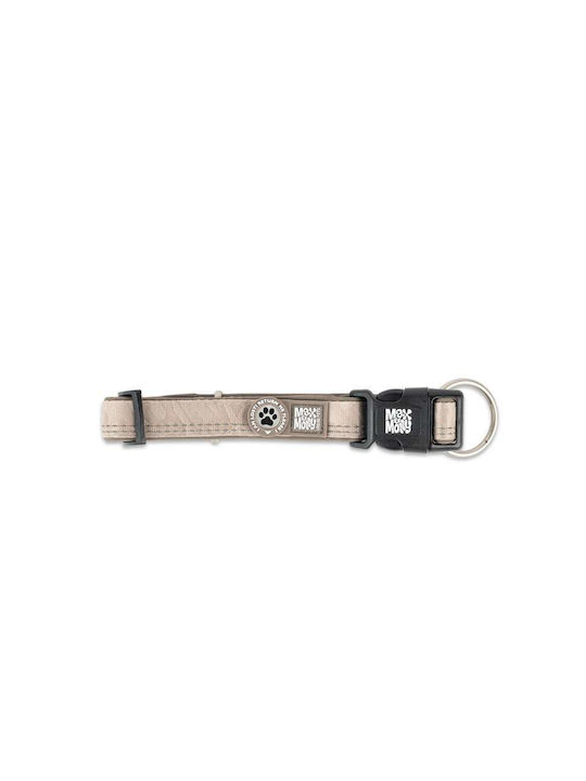 Max & Molly Hundehalsband in Beige Farbe Mittel